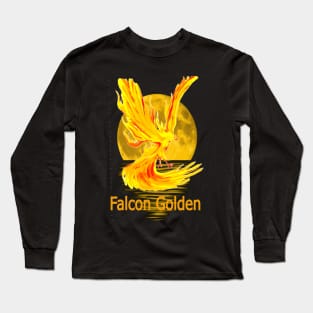 Falcon Golden Long Sleeve T-Shirt